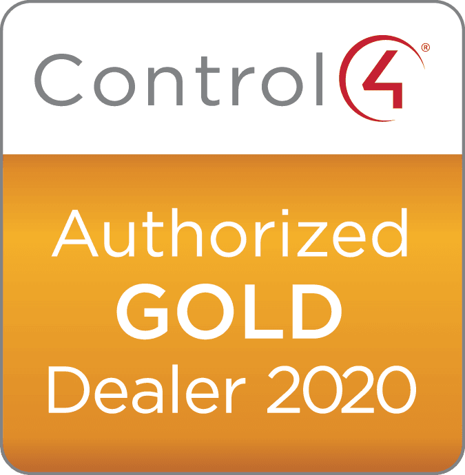 Control4 Gold Dealer Award 2020